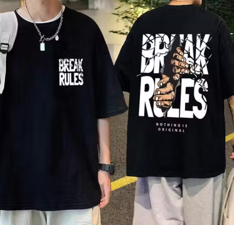 Predominnance Rebel Core Oversized Streetwear Tee