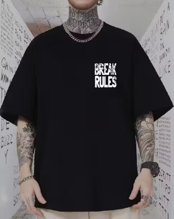 Predominnance Rebel Core Oversized Streetwear Tee